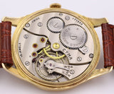 Übergroße Cyma-Armbanduhr aus 18 Karat Gold, 50er Jahre - Antichità Galliera