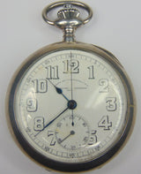 Vacheron Constantin Silber Taschen Chronograph Produktion seit 1917 - Antichità Galliera