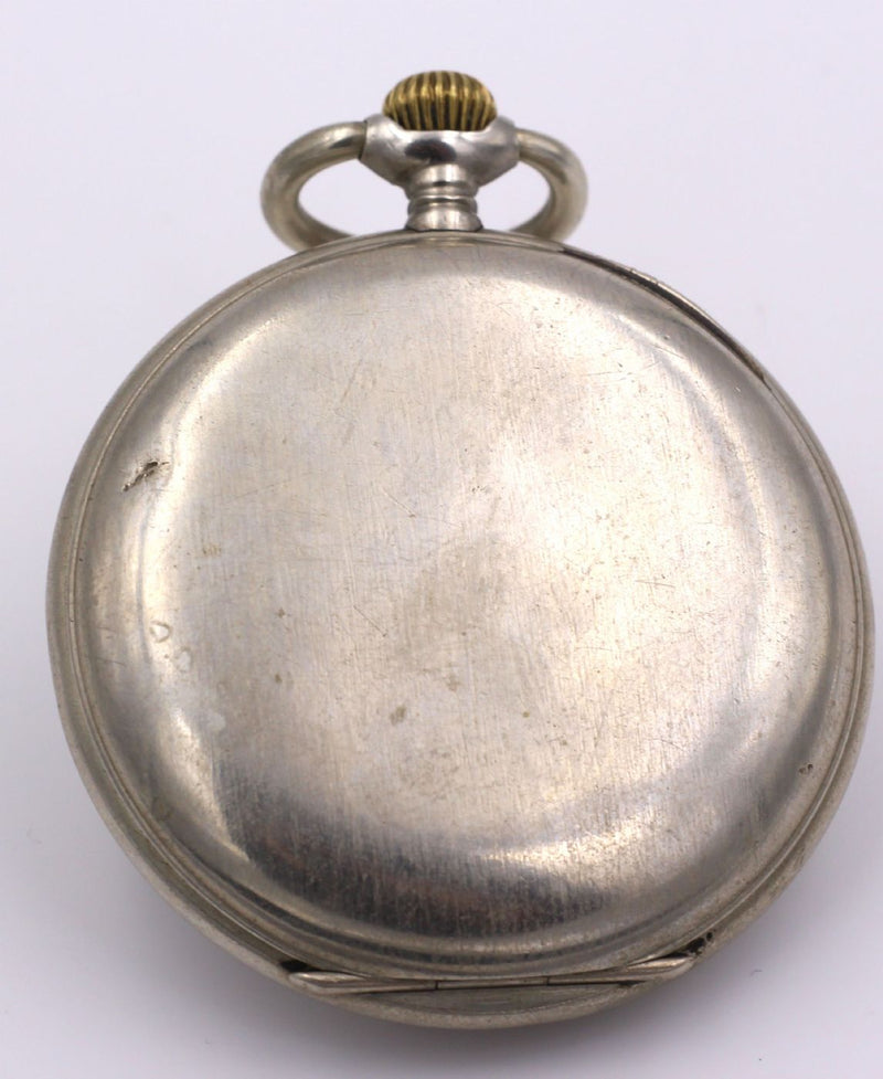 Orologio da tasca Omega in metallo, primi del '900 - Antichità Galliera