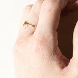 Vintage 18K Gold Zwei-Herz-Ring, 50er/60er Jahre