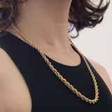 Collana torchon vintage in oro 8K, anni ‘70