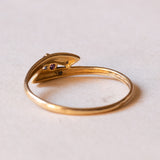 Vintage 18K gold ruby ring, 1950s