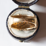 Anello vintage in oro 18K con diamanti (0.40ctw ca.), anni ‘70