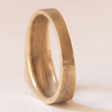 Anello vintage da uomo in oro 14K con rubino, anni ‘70