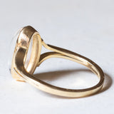 Vintage 18K gold moonstone ring, 1960s