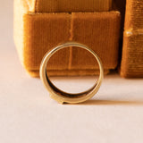 Кольцо из 14-каратного золота с цитриновым кварцем, 50-е/60-е годы