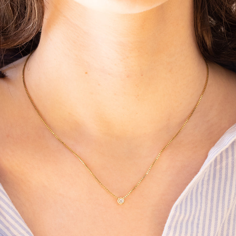 Elli Collana con Pendente da Donna in Oro Giallo 14K, 45 cm Elli Collana con Pendente da Donna in Oro Giallo 14K, 45 cm