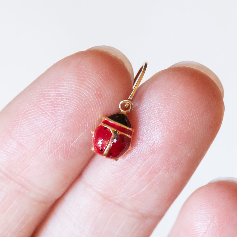 Collana Mini Coccinella Oro Rosa - DoDo - Simona Gioielli Collana Mini Coccinella Oro Rosa - DoDo - Simona Gioielli